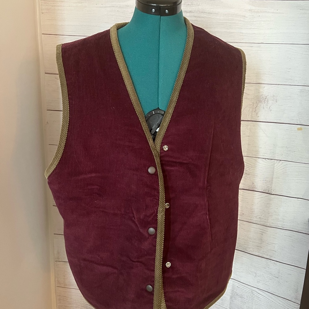 Pendleton Knockabouts Reversible Womens Wool/Cord… - image 2